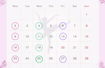 大人のクラス3月スケジュール